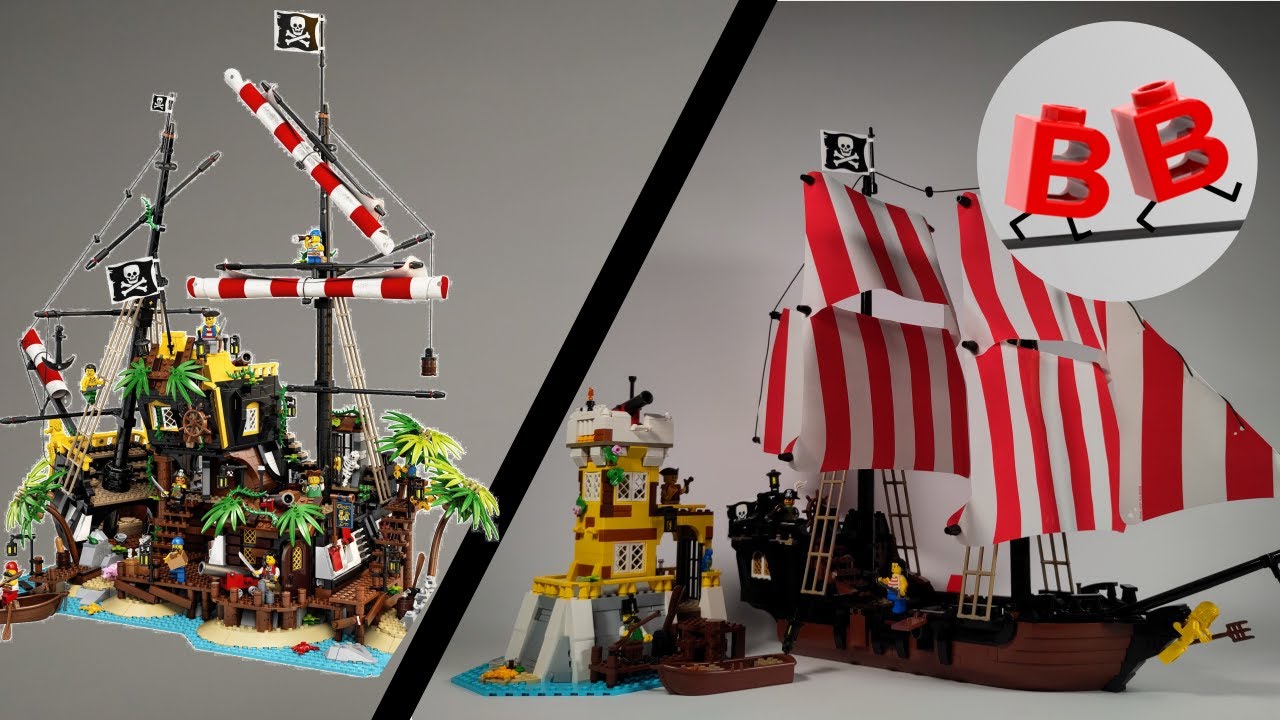 LEGO® Pirates of Barracuda Bay Alternate Build: Red Beard’s Black Pearl