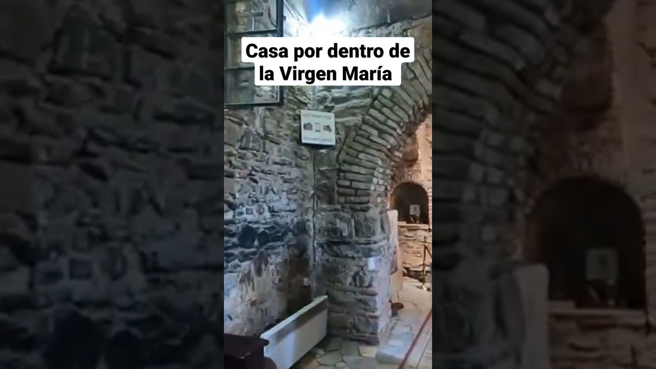 As&iacute; es el interior de la casa de la Virgen Mar&iacute;a  en &Eacute;feso