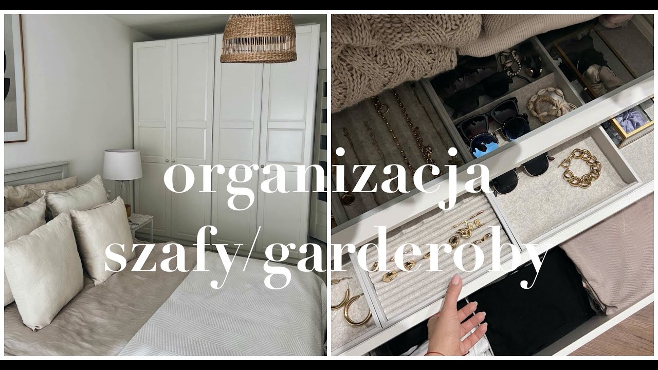 Organizacja szafy I przechowywanie ubrań I IKEA