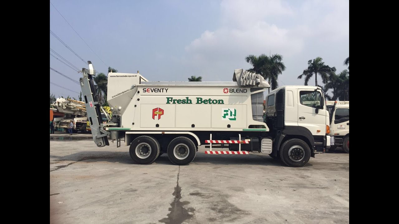 FRESH BETON INDONESIA MOBILE CONCRETE PLANT BLEND Seventy