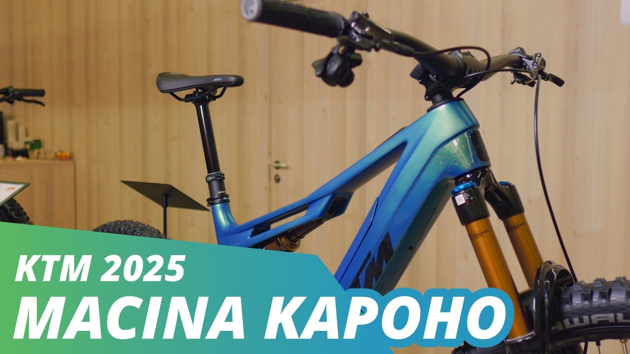KTM Macina Kapoho 2025 - Neuer CX & 800 Wh