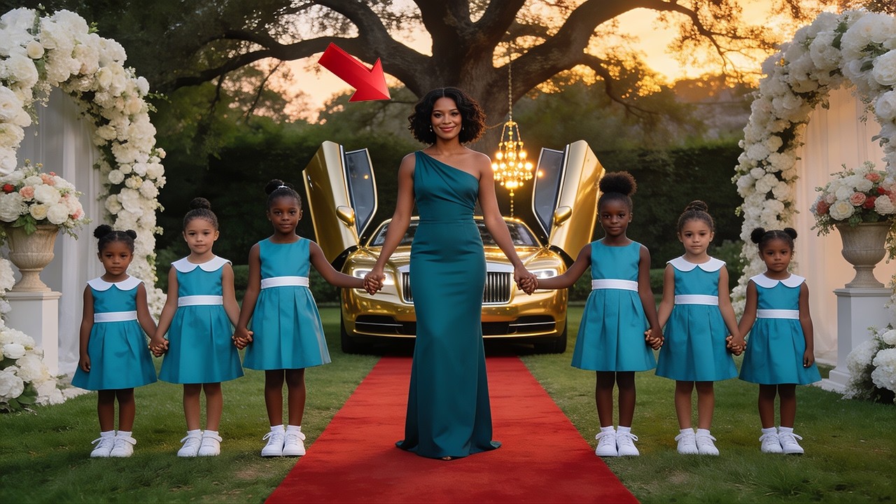 HE CHOSE HER SISTER OVER HER… THEN SHE ROLLS UP TO THE WEDDING IN A GOLD FERRARI WITH FIVE BABIES