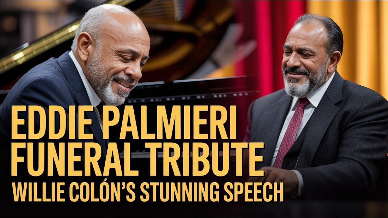 Salsa & Latin Jazz Legend Eddie Palmieri Funeral, Willie Colón Tribute is STUNNING!