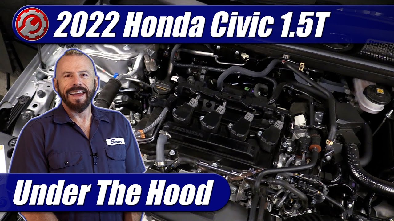 Описание двигателя Honda Civic 1.5T 2022-2024 годов выпуска