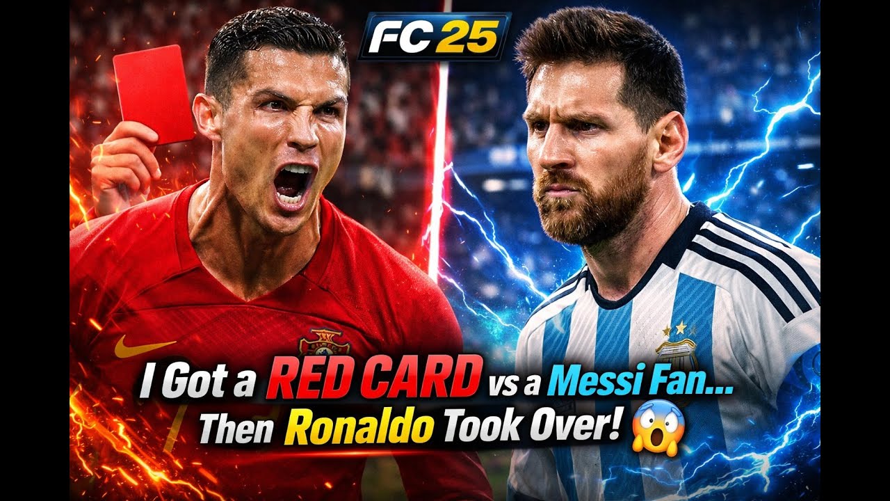 Messi Fan Thought It Was Over After My Red Card… BIG MISTAKE 😈 | FC 25