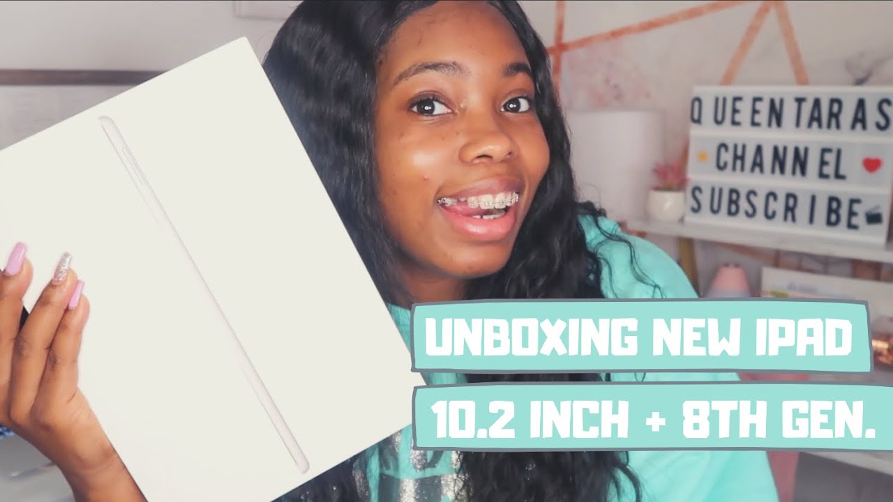 UNBOXING NEW IPAD 8TH GENERATION 10.2 + SETUP 2020 * FIRST IMPRESSIONS *