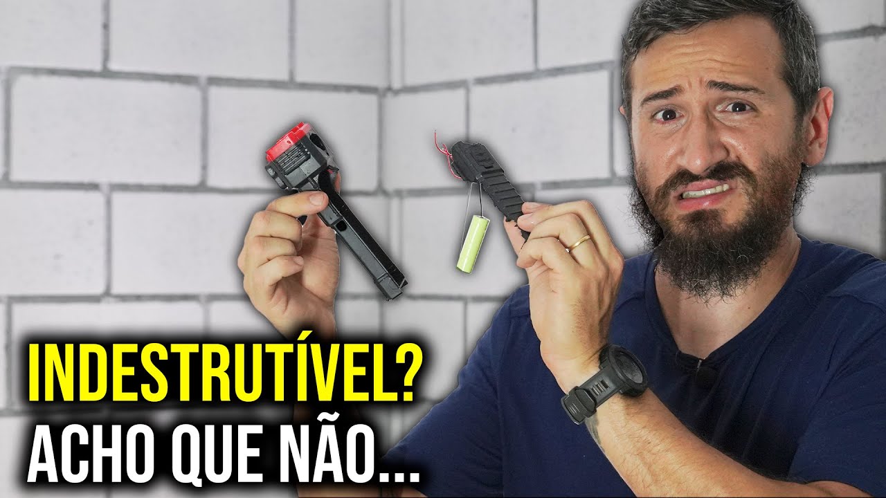 Testamos a lanterna INDESTRUTÍVEL de 20 REAIS! - Setor 7