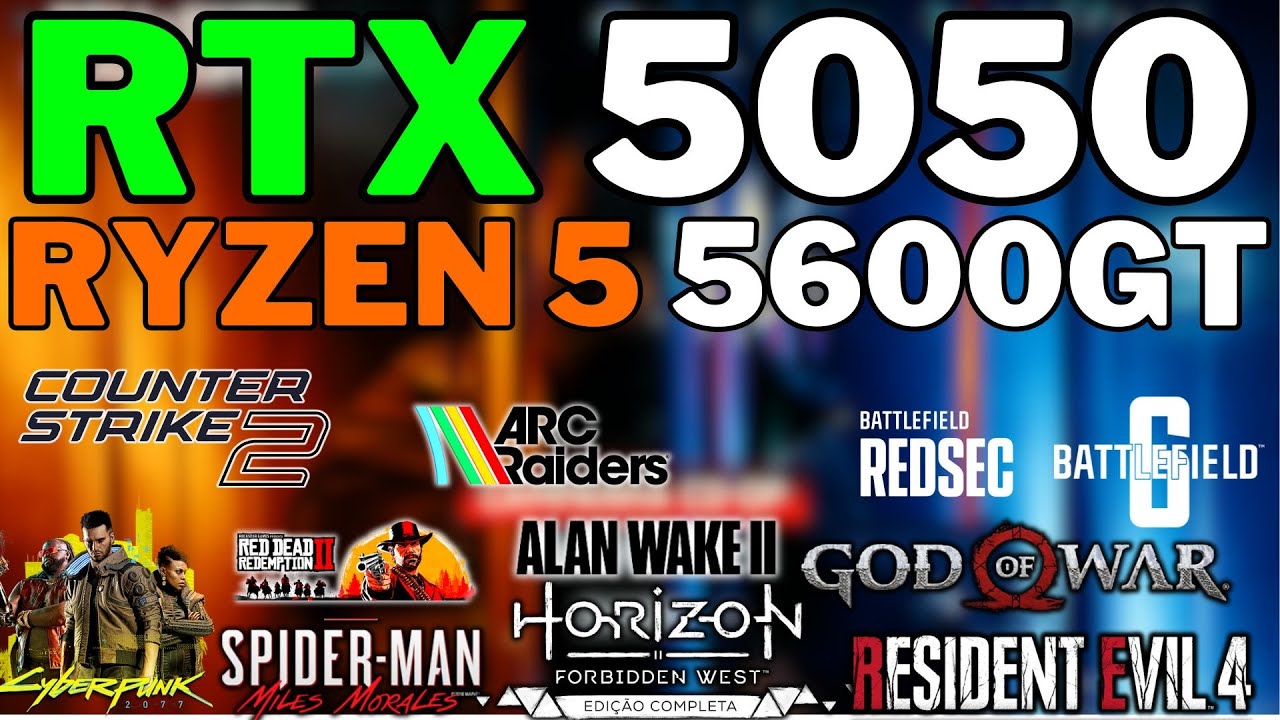 Ryzen 5 5600GT + RTX 5050