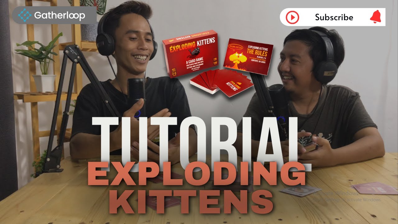 SERU NIH, LEDAKAN KUCING - Cara Main Exploding Kittens || MBB