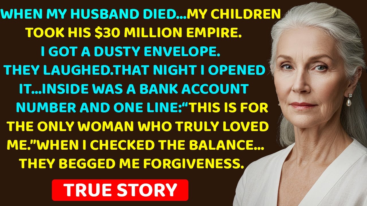 My Children Took 30 Million Dollars — I Got a Dusty Envelope. What I Found Inside Changed Everything