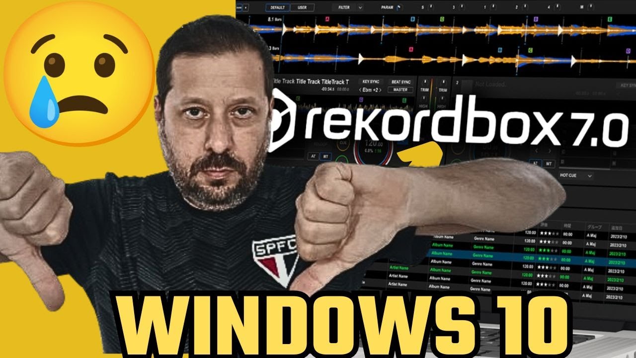 TESTE FINAL REKORDBOX 7 VS WINDOWS 10 FUNCIONOU?