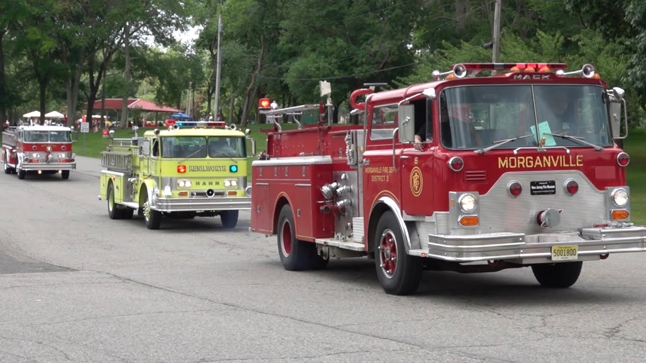 Antique Fire Apparatus Lights & Sirens Parade 2021 CLAFAA Tri-Counties Fire Association’s Muster
