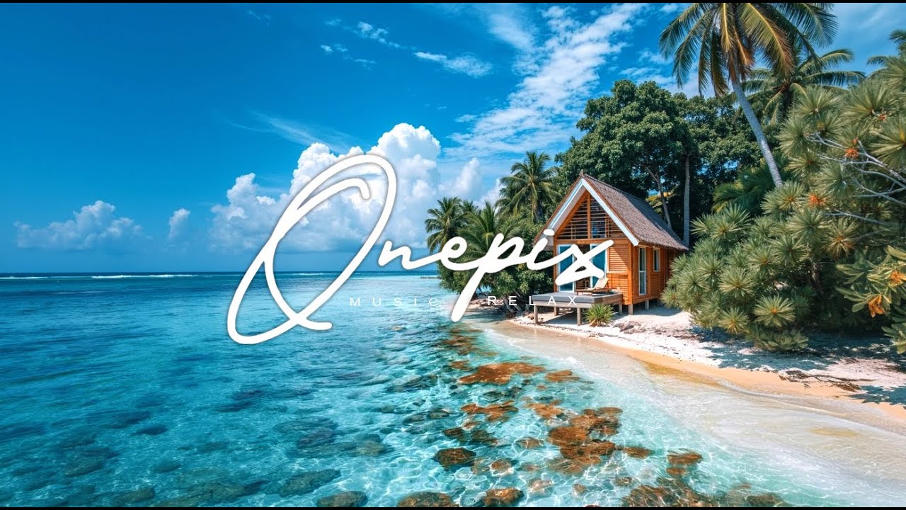 🌊 Lo-Fi Chillout Beach Vibes | 2+ Hours of Relaxing Ocean Sounds & Stunning Seaside Views 🏝️🎶