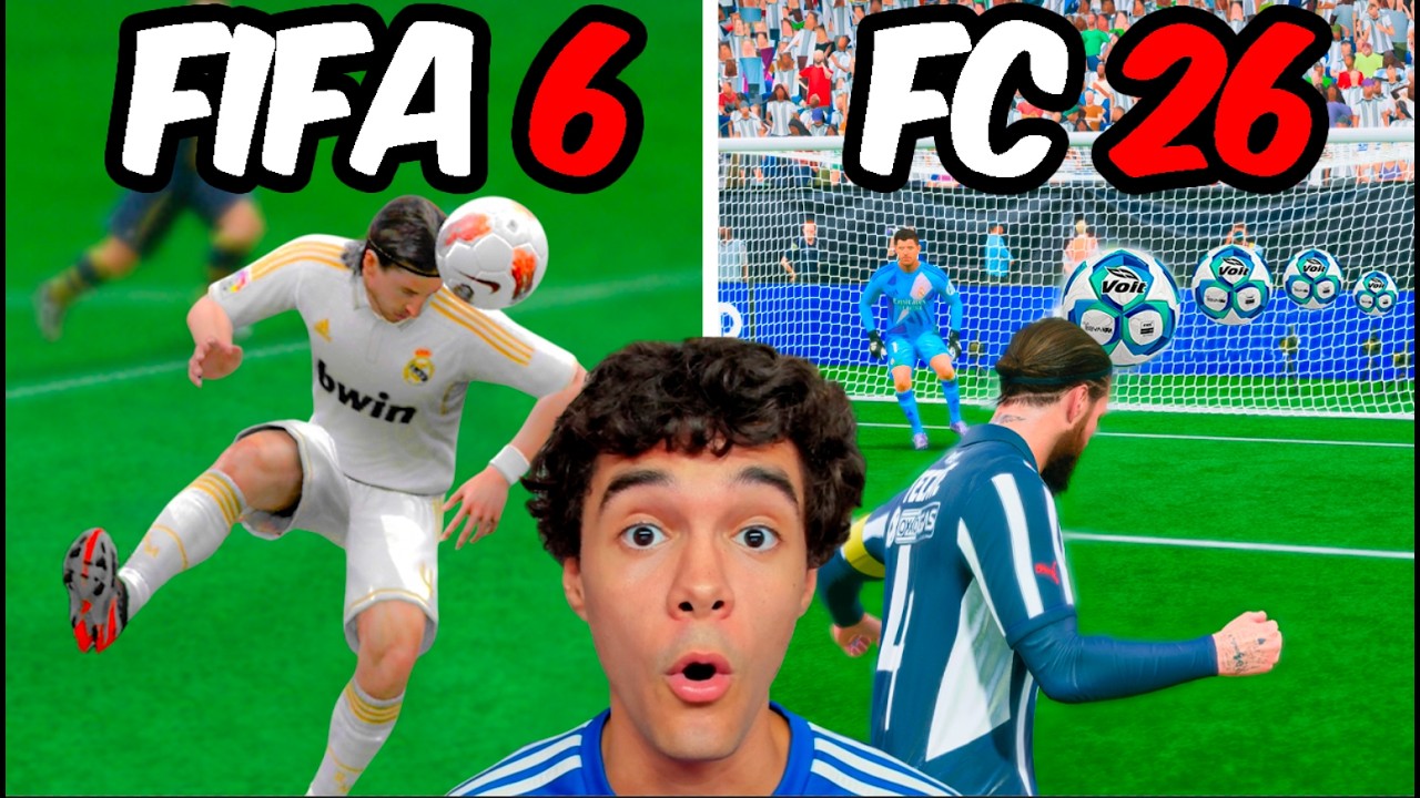 I PLAY WITH SERGIO RAMOS IN EVERY FIFA!