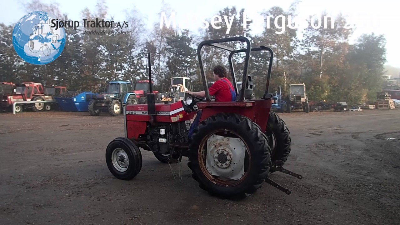 Sj&oslash;rup Traktor - Massey Ferguson 350