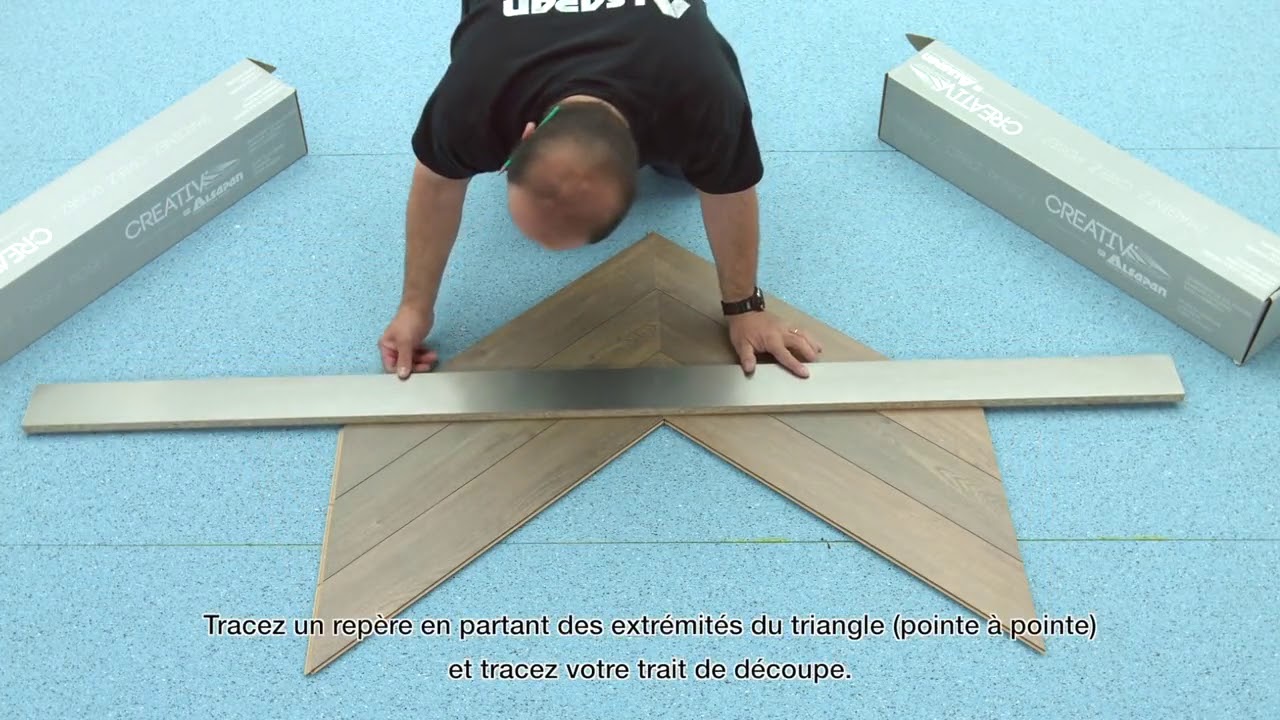 PANELE UKŁADANE W JODEŁKĘ CHEVRON ALSAFLOOR