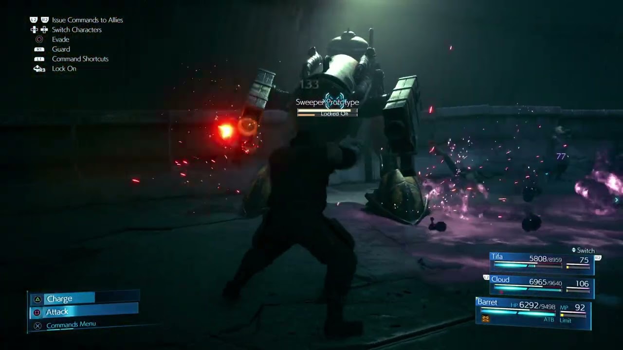 Final Fantasy 7 Remake Hard Mode
