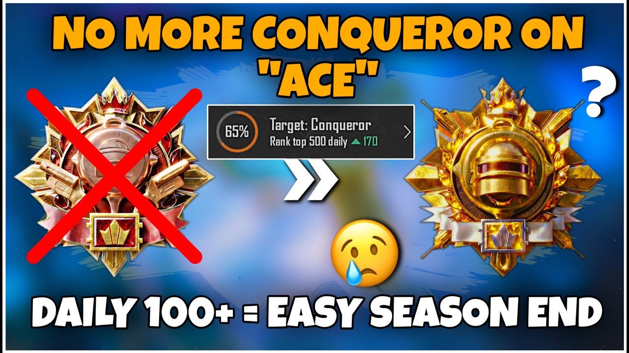 DAY 03 🇮🇳: No More Conqueror On &ldquo;ACE&rdquo; 🚫| Duo & Squad Pts. | How Many Points For S31 Conqueror Guide🔥