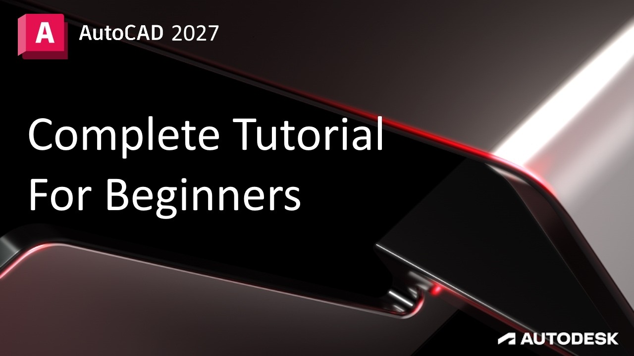 Полный курс AutoCAD 2027 для начинающих!