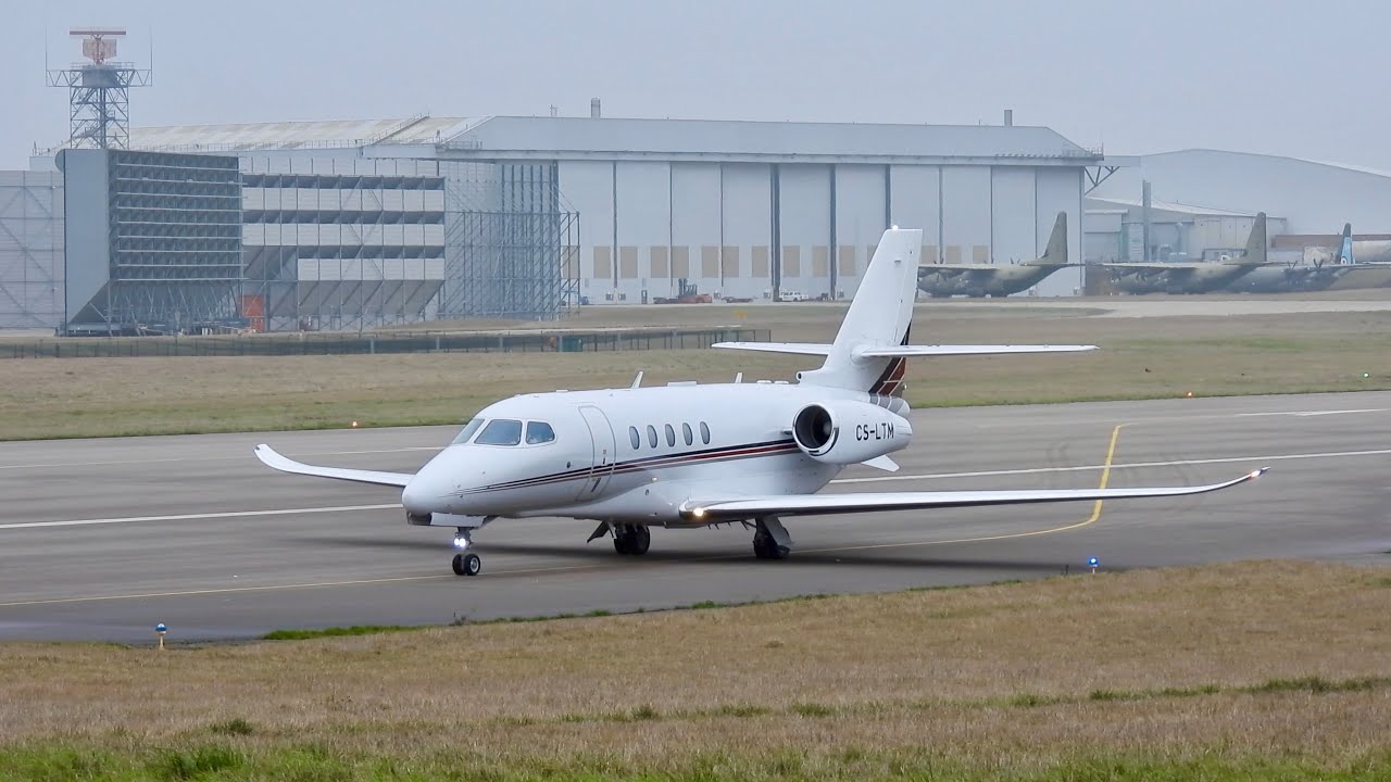 Encore: NetJets Europe Cessna Citation Latitude CS-LTM at Cambridge Airport