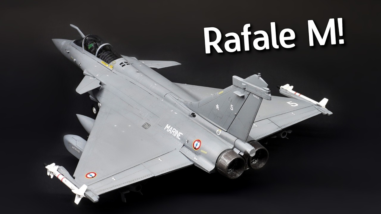 A Great Mojo Build? HobbyBoss Dassault Rafale M in 1/72 Scale - Plastic Model Kit Build & Review