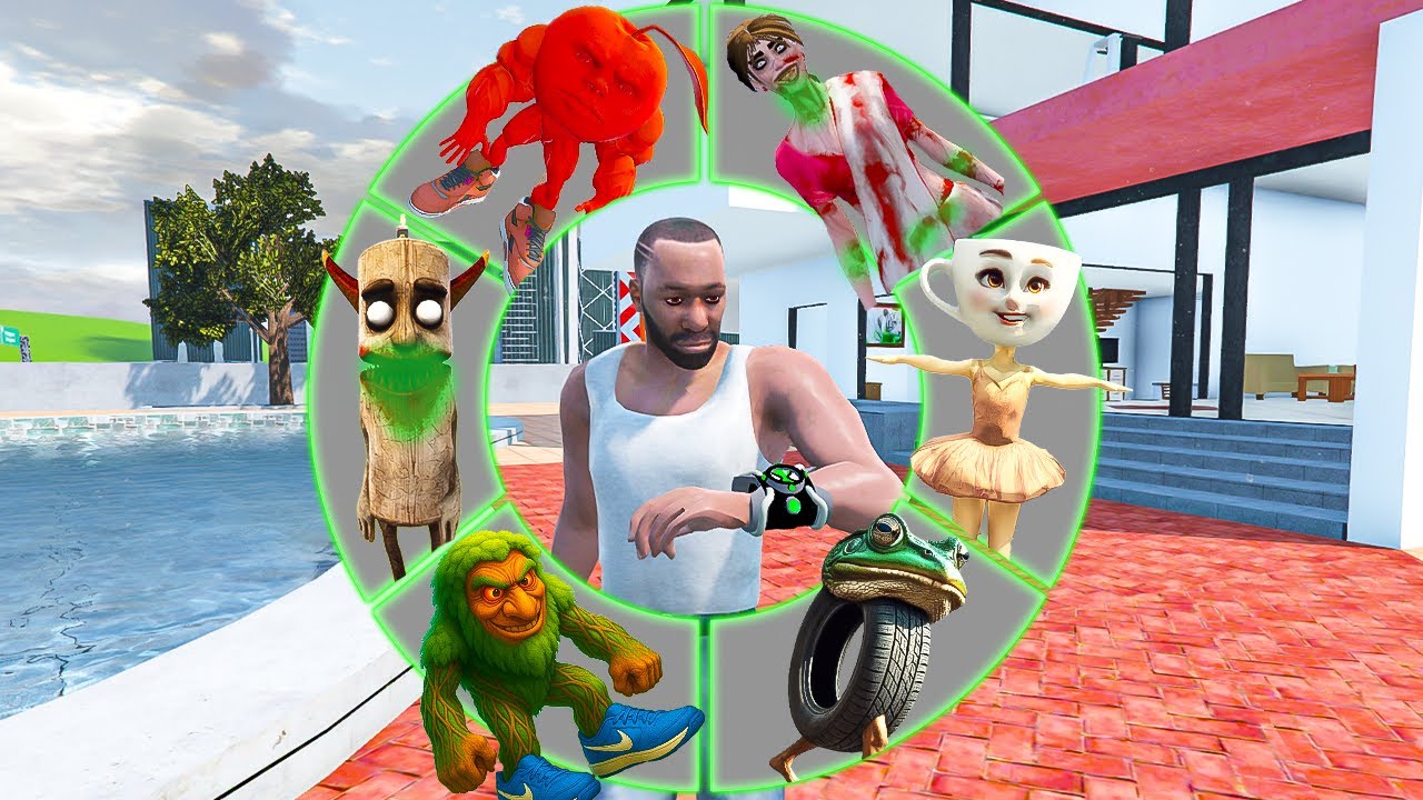 Playing As A Every BRAINROT In INDIAN BIKE DRIVING 3D