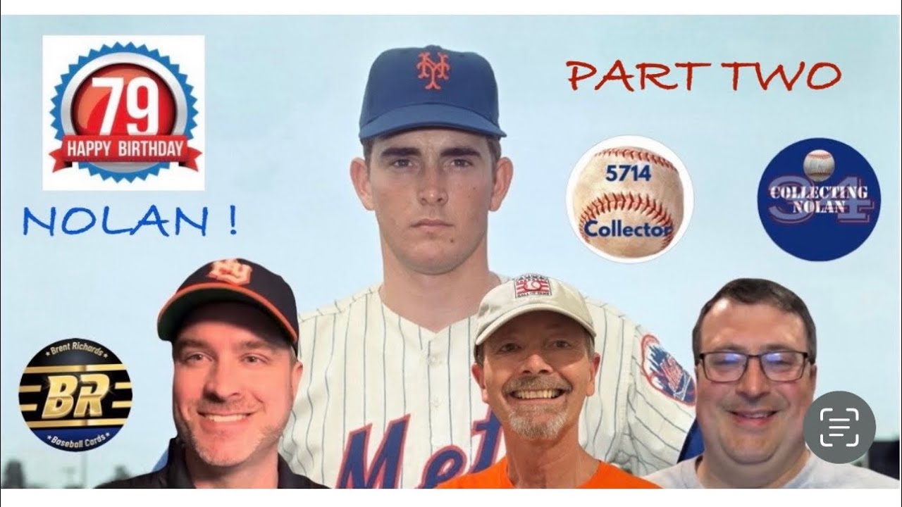 Happy 79th Birthday Nolan Ryan! With Russ @CollectingNolan  and Jim @5714Collector  Part 2