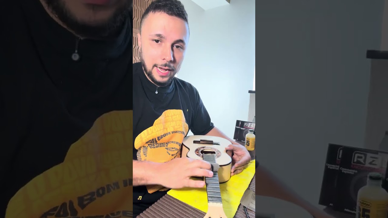 Regulando e trocando cordas do cavaco !