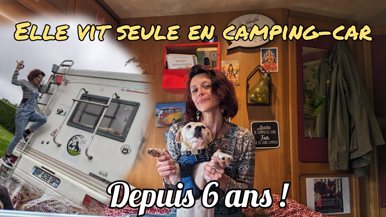 Mélissa vit seule dans son vieux camping-car : Enfer ou bonheur?