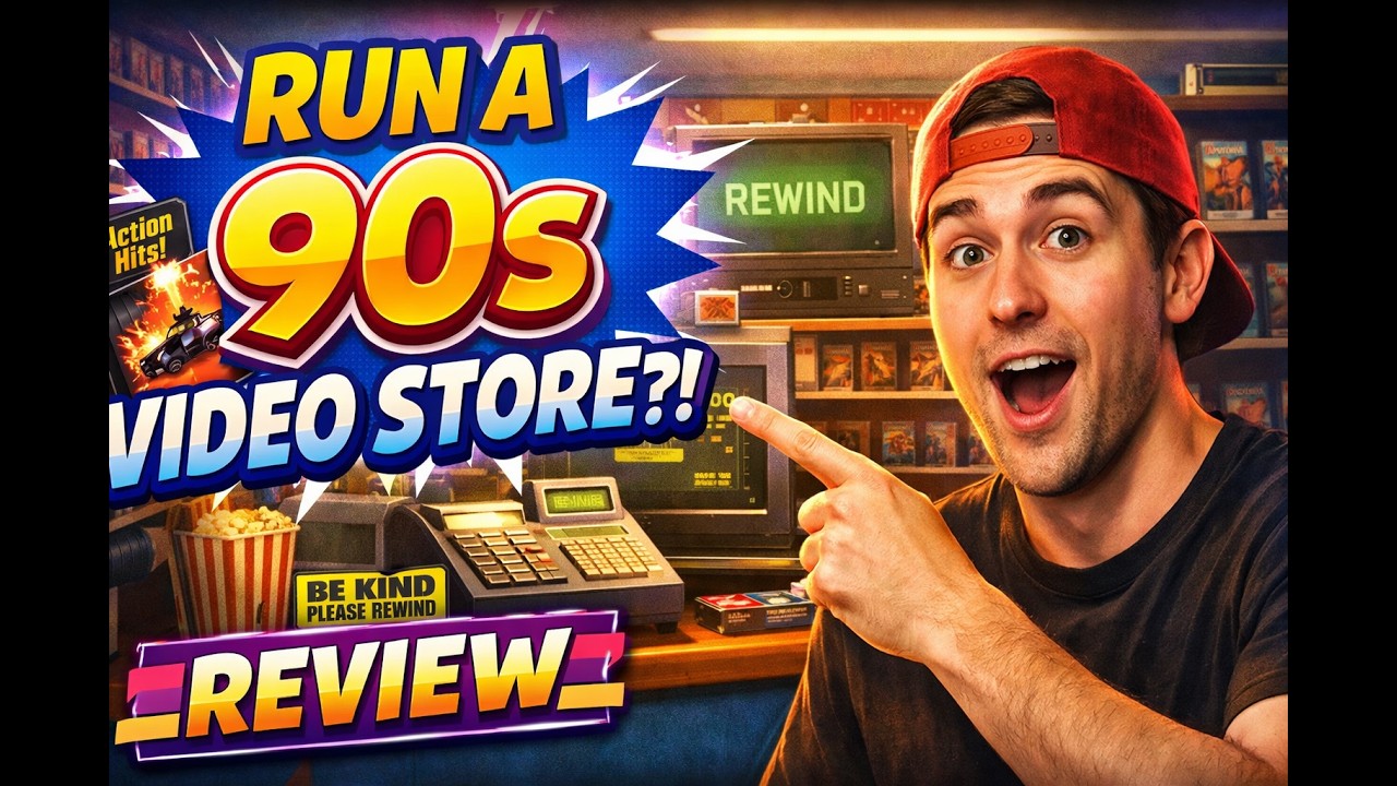 This Game Lets You Run a 90s Video Store&hellip; Retro Rewind Demo Review