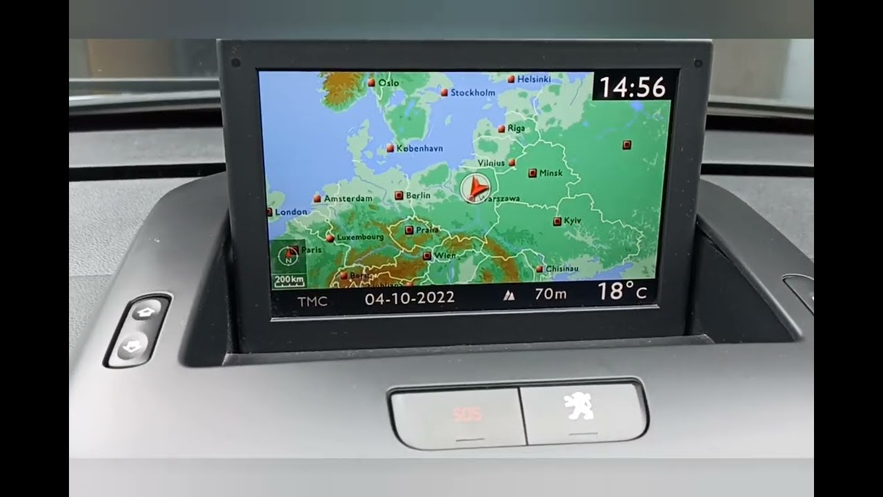 Aktualizacja map w radionawigacji / NG4 / Peugeot - Citroen
