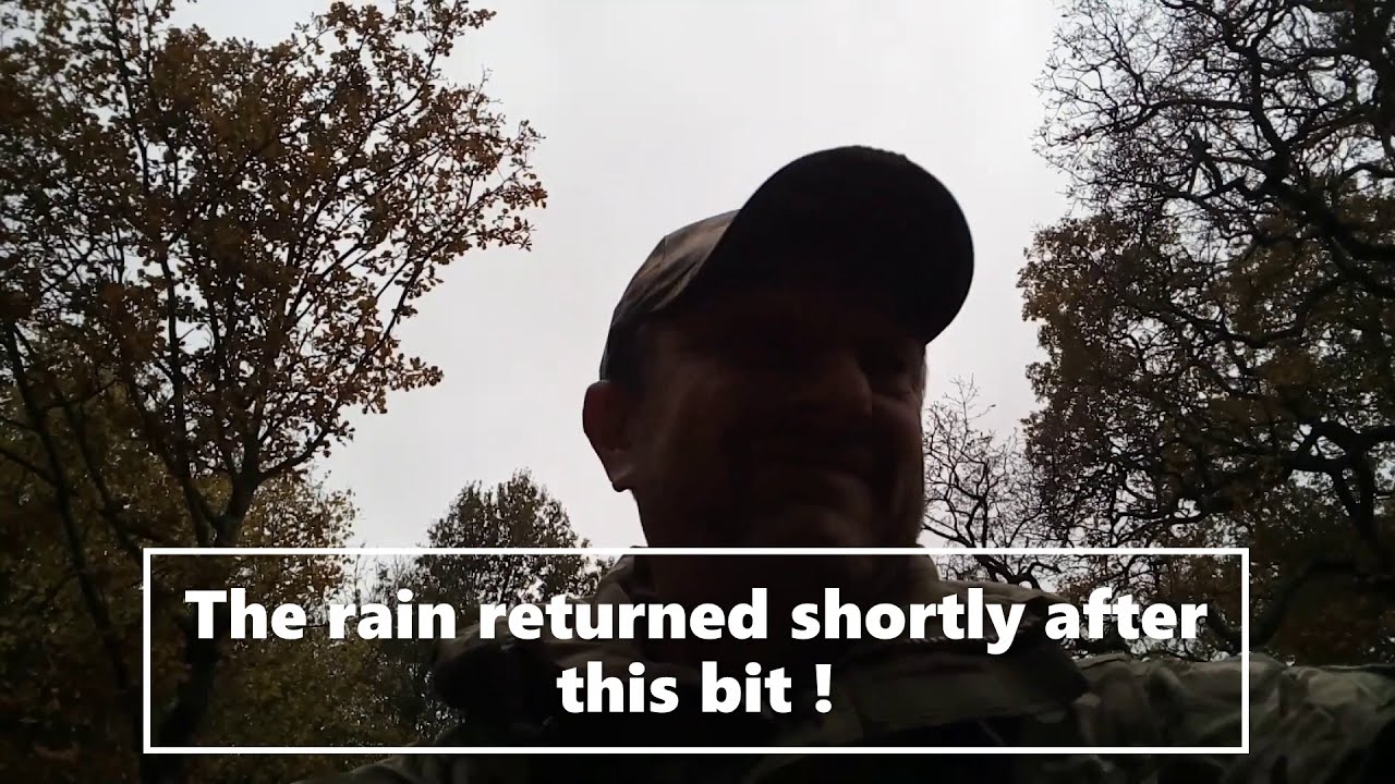 British army smock rain test.
