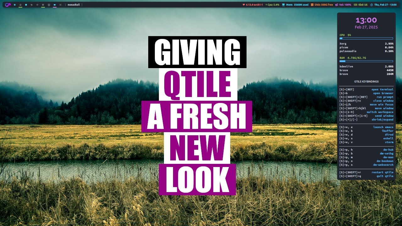 Making My Qtile Great Again