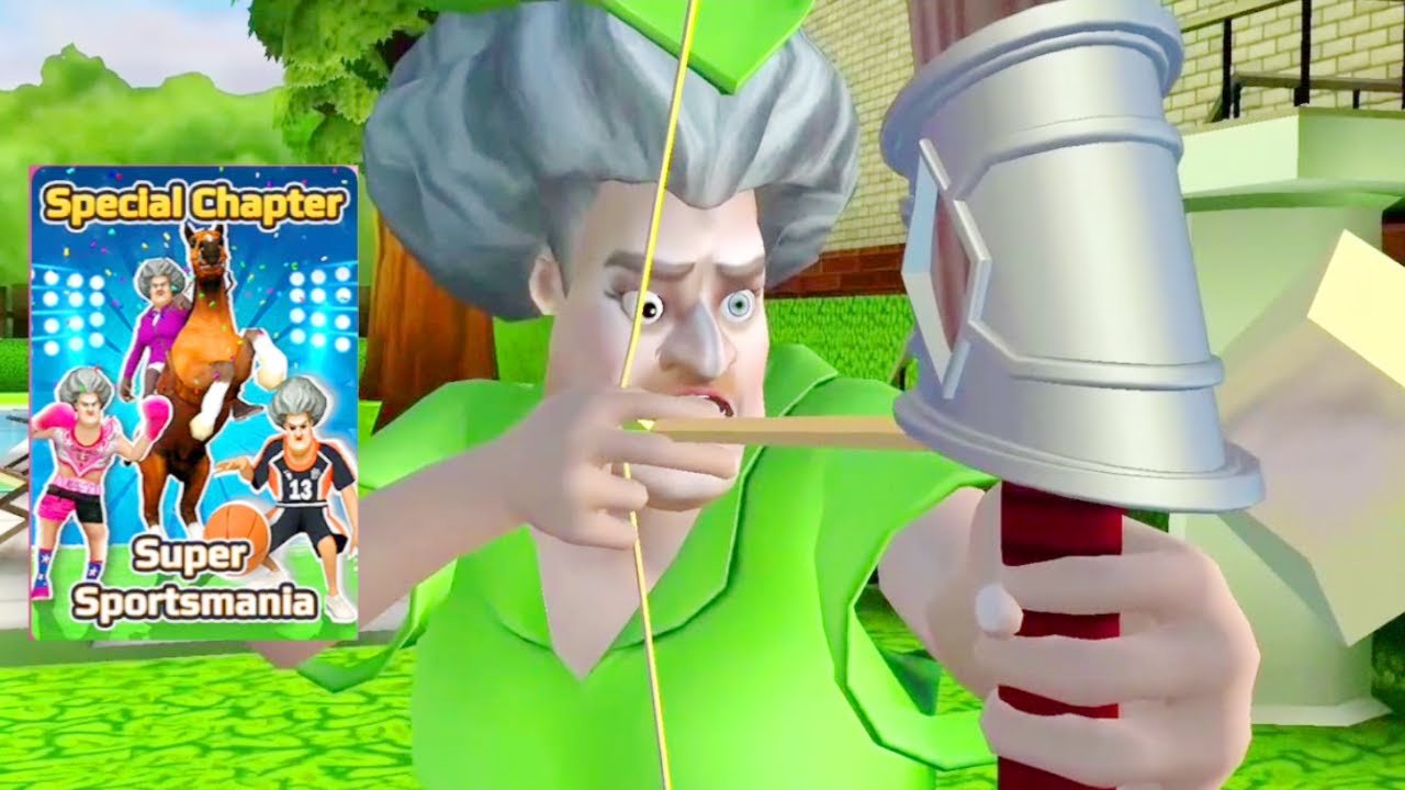 Scary Teacher 3D Super Sportsmania Full Gameplay