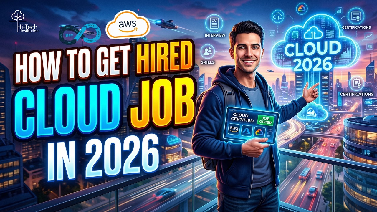 How to get Hired in a cloud job in 2026| Cloud Career Roadmap | AWS & DevOps Jobs Explained