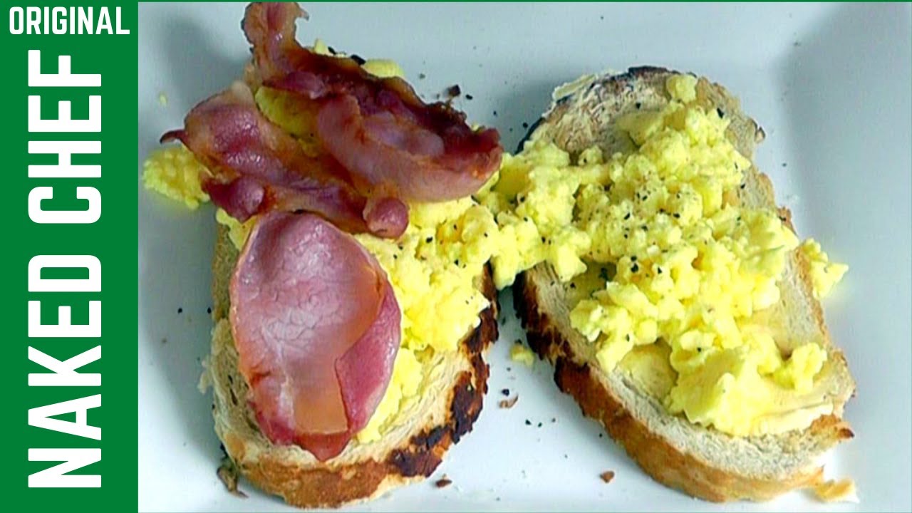 Microwave Scrambled Eggs & Bacon| How to make breakfast recipe | Student