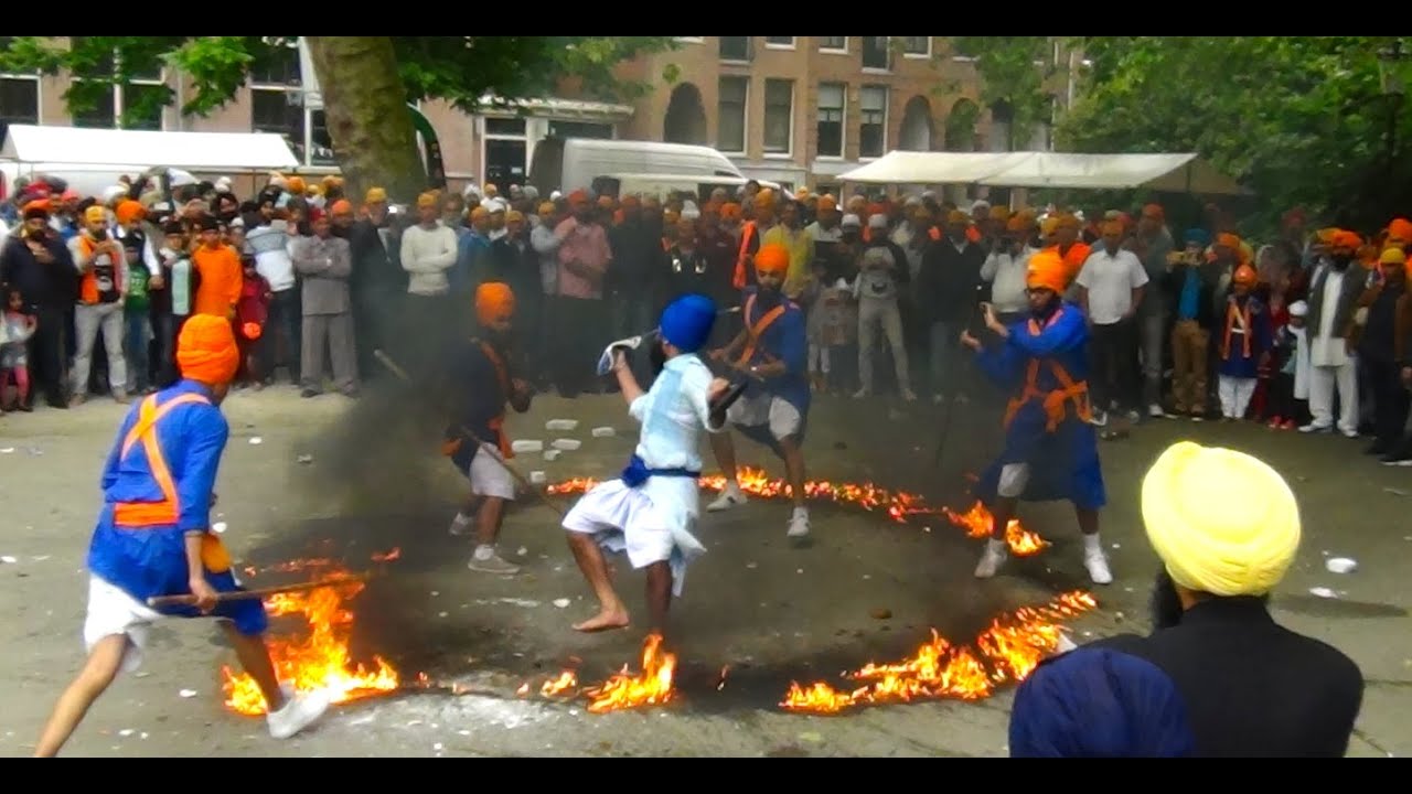 607e verjaardag van het Sikhisme in Amsterdam