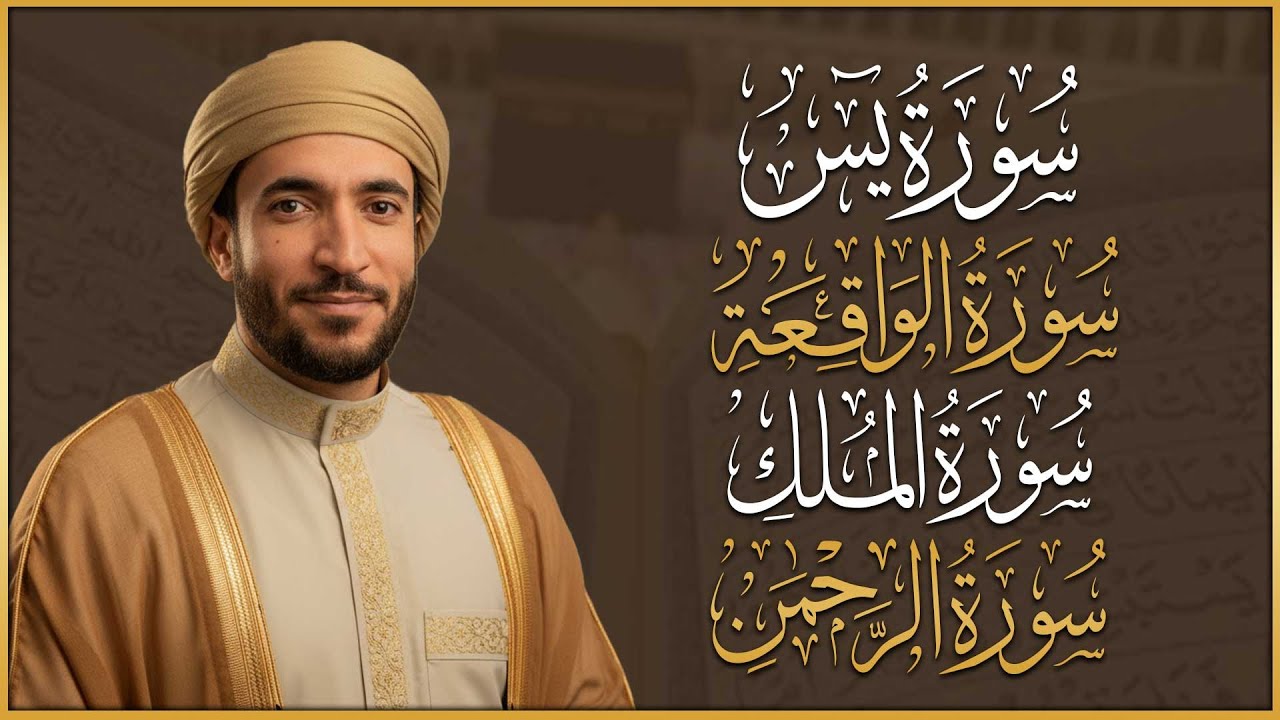 سورة يس، الرحمن، الواقعة، الملك بصوت جميل هادئ مريح للقلب القارئ محمد الفقيه Mohammed Al Fakih