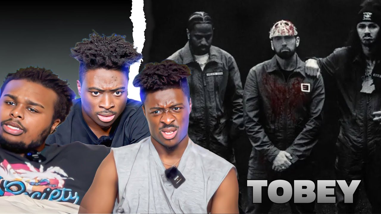 Eminem - Tobey feat. Big Sean & BabyTron (Official Music Video) REACTION