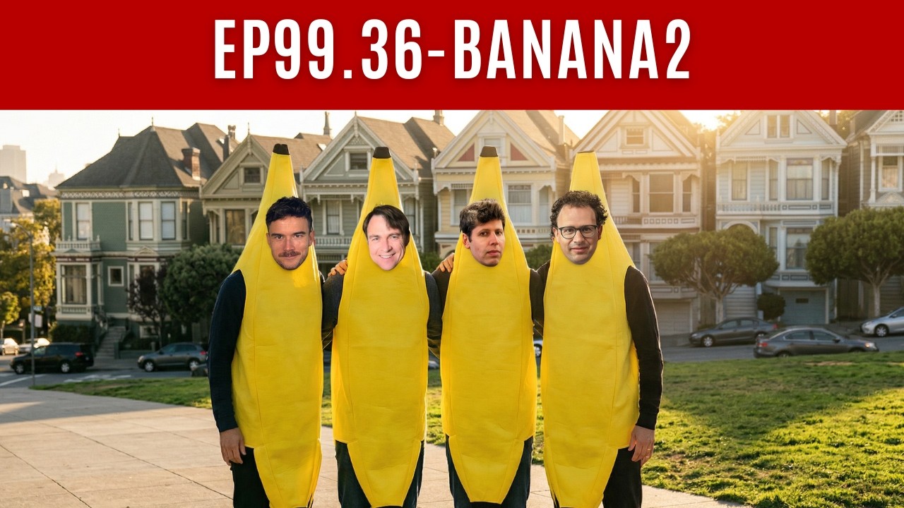 Nano Banana 2 is Here! Gemini-3 Shutdown & The AI Layoff Myth | EP99.36