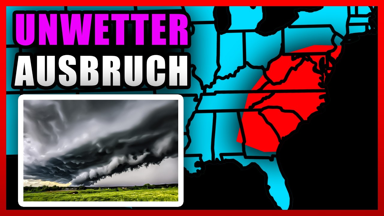 🔴LIVE - Berichterstattung von Unwetter Ausbruch in den USA + Gewitter in Deutschland am Montag!
