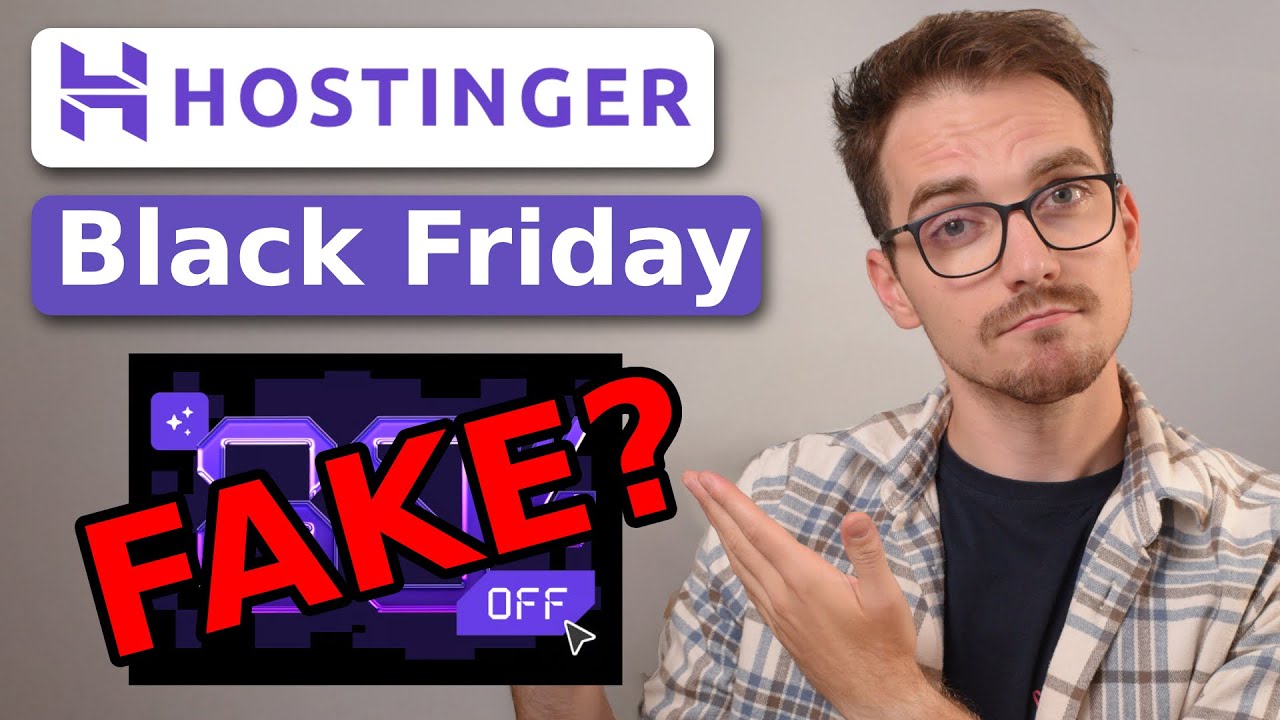Действительно ли предложения Hostinger в Черную пятницу? (2026 | (Не тратьте деньги зря)
