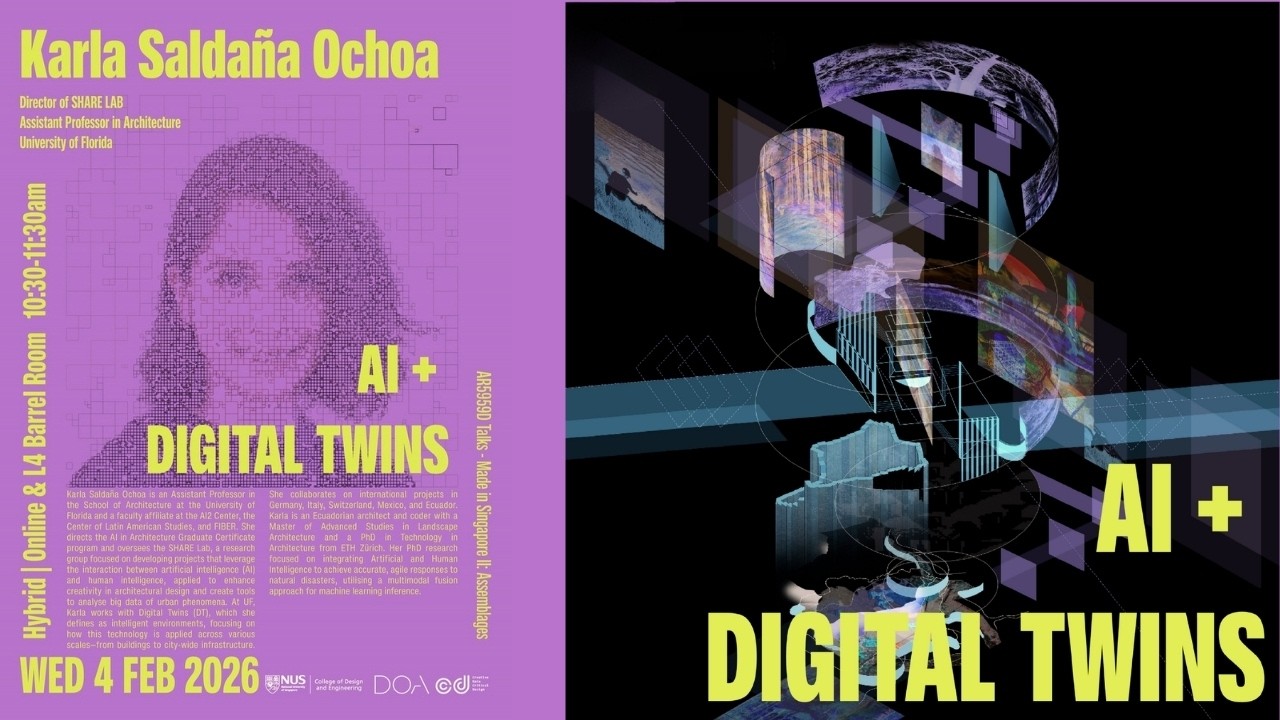Guest Lecture: AI + DIGITAL TWINS by Karla Saldaña Ochoa