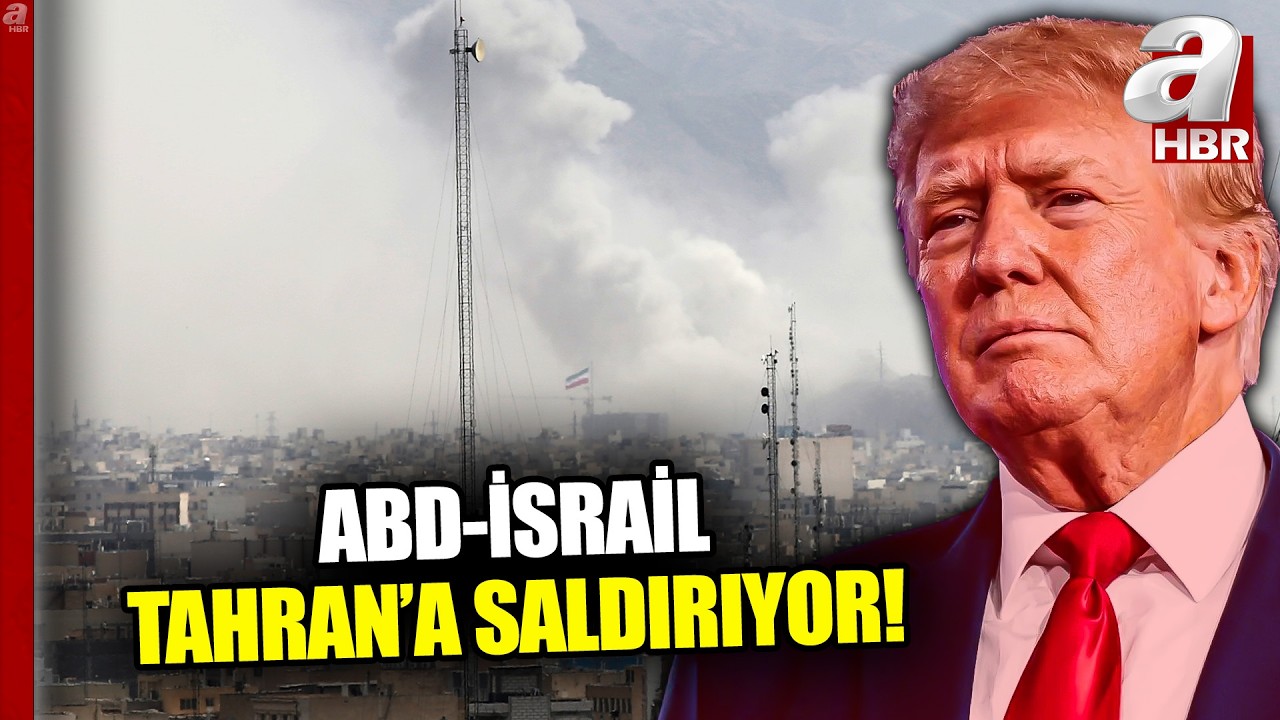 Tahran'a ABD-İsrail Saldırısı Devam Ediyor! | A Haber