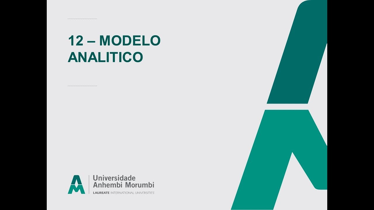 12 - MODELO ANALITICO