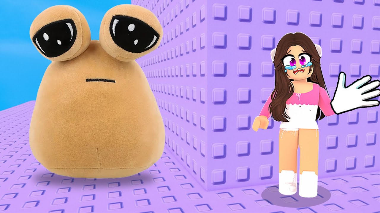 Roblox'ta POU TROLL KULESINE TIRMANDIM !!