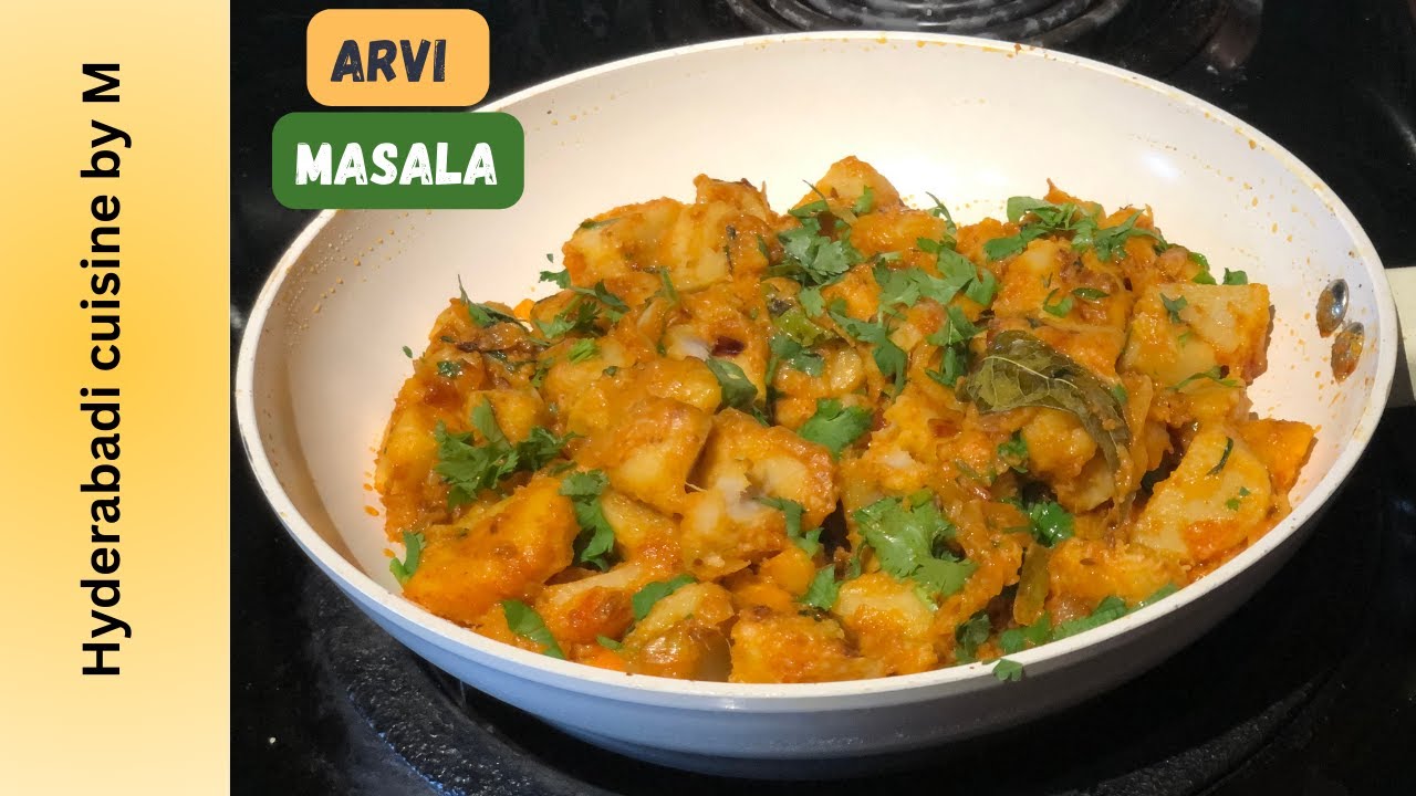 Arbi Ki Sabzi Recipe | Crispy & Masaledar Arbi Fry | Easy Taro Root Sabzi for Roti & Rice