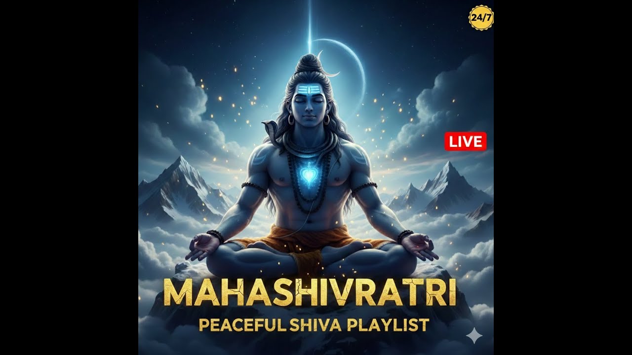 🔴 LIVE Mahashivratri Bhakti | Peaceful Shiva Songs | 108 Jaap & Devotional Playlist