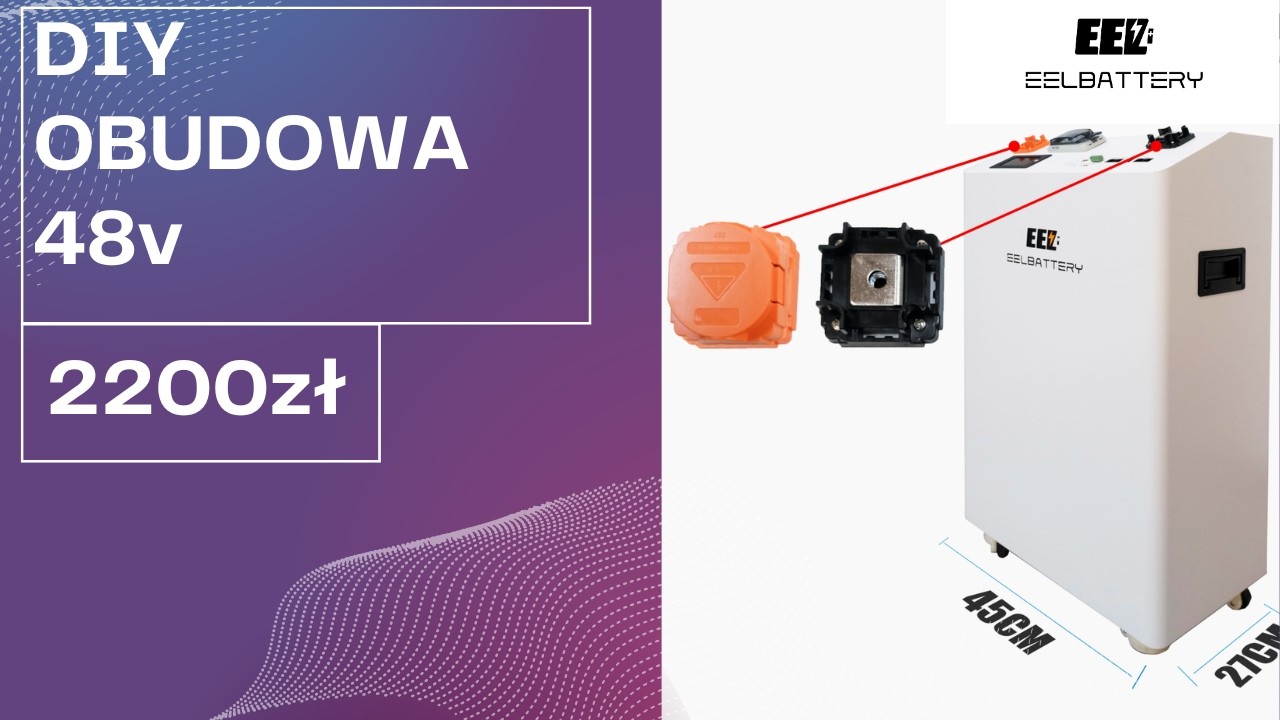 EEL pionowa obudowa 48V Z bms JK V19 200A Lifepo4 z aliexpress czy warta tej ceny?    2200zł
