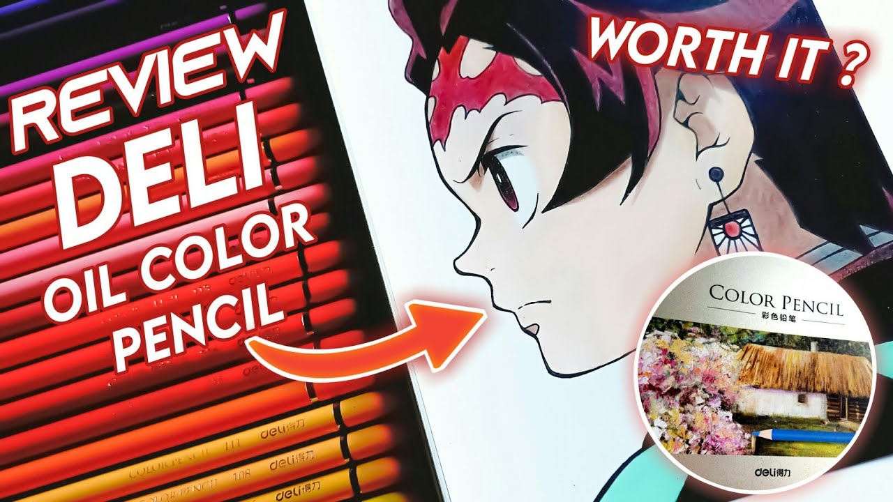 REVIEW Deli Oil Color Pencil, Worth it ?